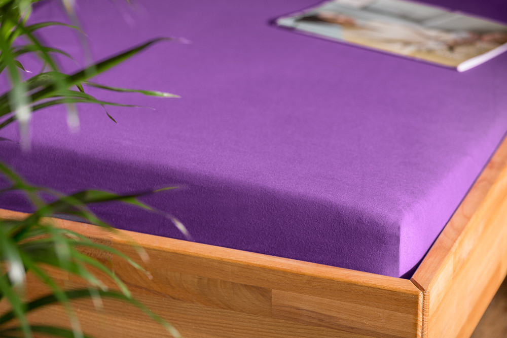 Spannleintuch Elasto Comfort 90x200 cm dunkel