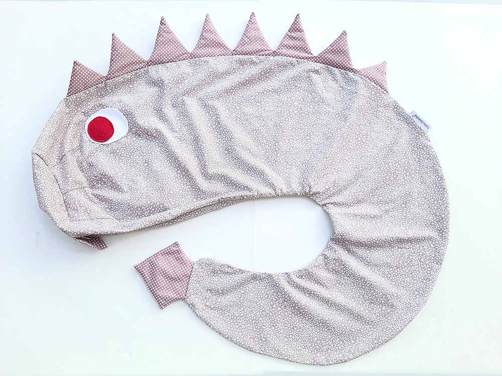 Stillschnecke Bezug Drache Rosa