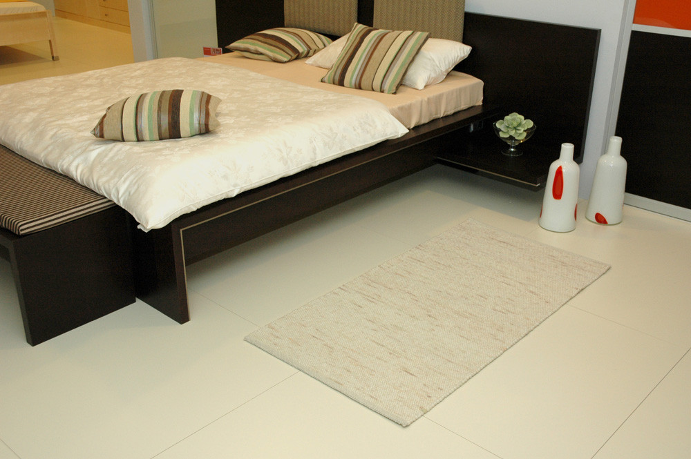 Schafwollteppich Alpbach - der günstige Gewalkte