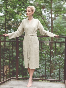 Bademantel Hamam, Waffelpique