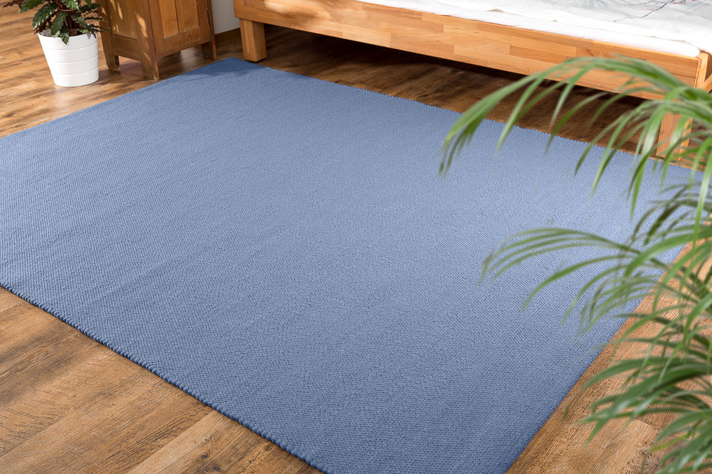 Teppich in Blautönen - Atlantis 0100