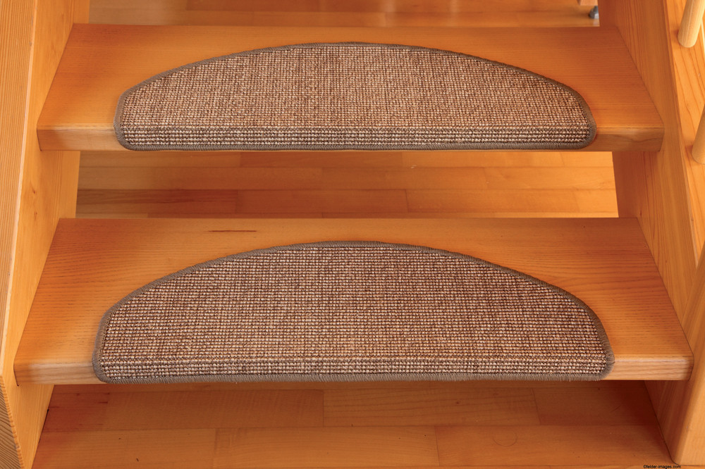 Stufenmatte Sisal Boucle 26x65 cm